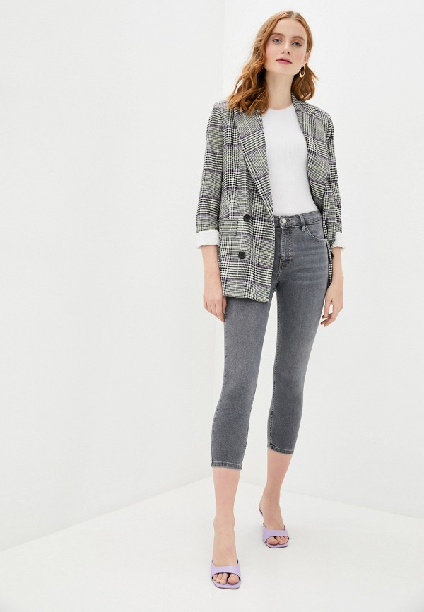 

Джинсы Topshop, Серый, Topshop TO029EWIYFK5