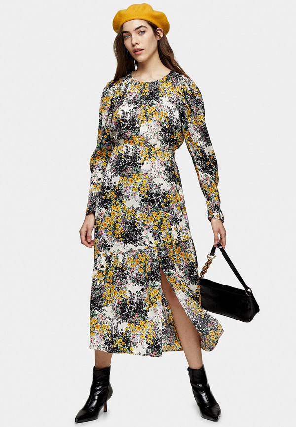 

Платье Topshop, Мультиколор, Topshop TO029EWIYFO0