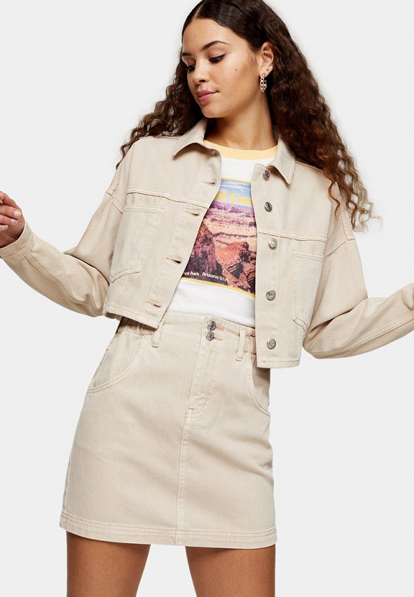 

Куртка джинсовая Topshop, Серый