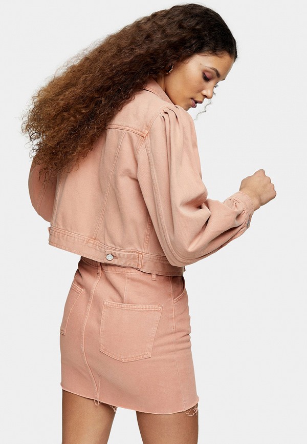 

Куртка джинсовая Topshop, Бежевый, Topshop TO029EWIZUV8
