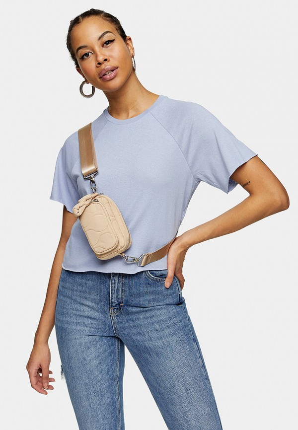 

Футболка Topshop, Голубой, Topshop TO029EWIZUW7
