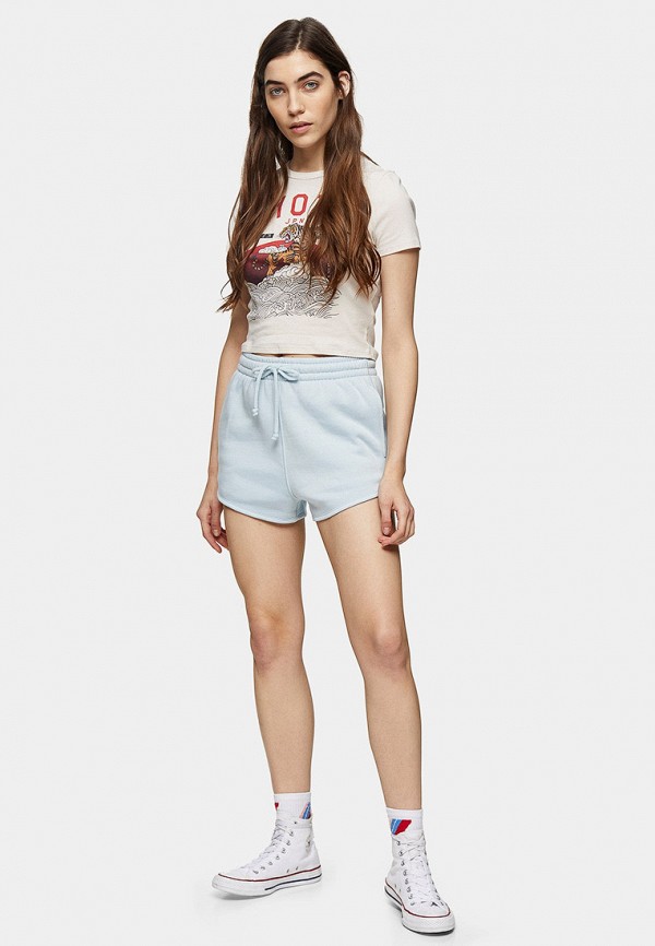 

Шорты спортивные Topshop, Голубой, Topshop TO029EWIZUX6