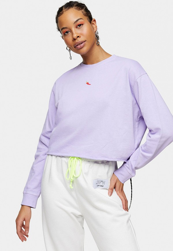 

Свитшот Topshop, Фиолетовый, Topshop TO029EWJCZL7