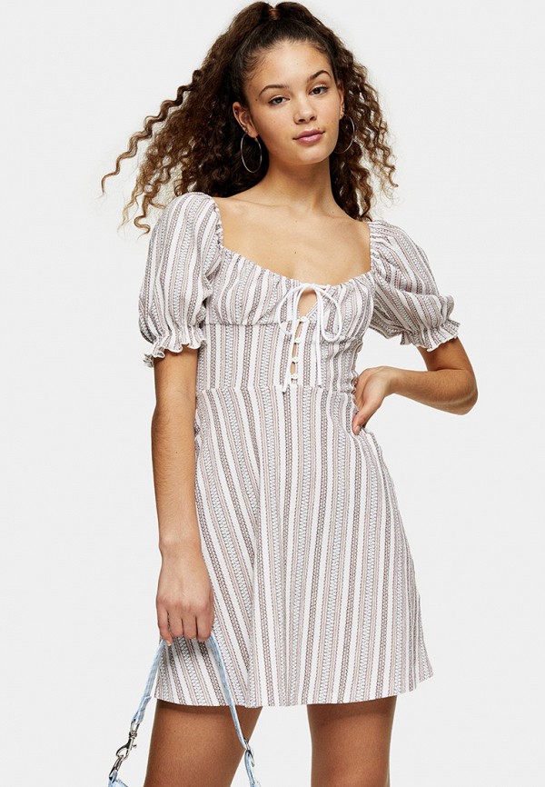 

Платье Topshop, Бежевый