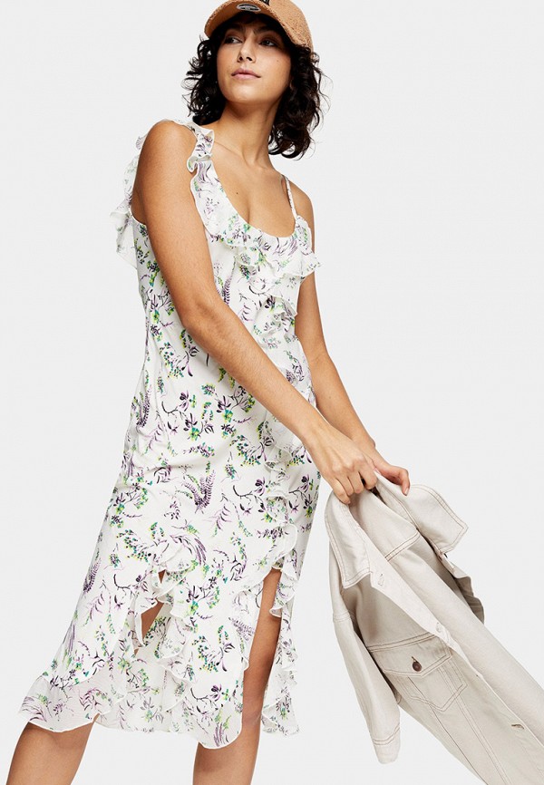 

Платье Topshop, Белый, Topshop TO029EWJCZN9