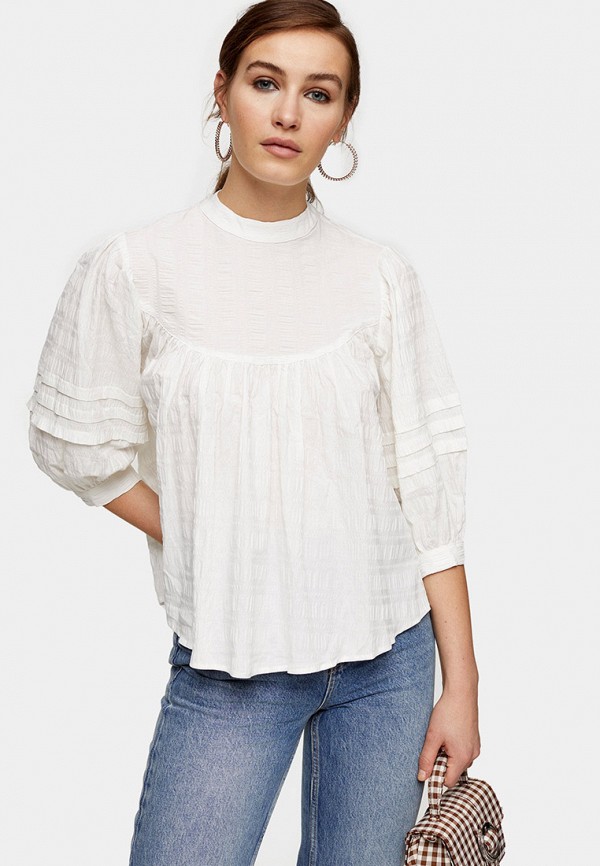 

Блуза Topshop, Белый, Topshop TO029EWJDDK5