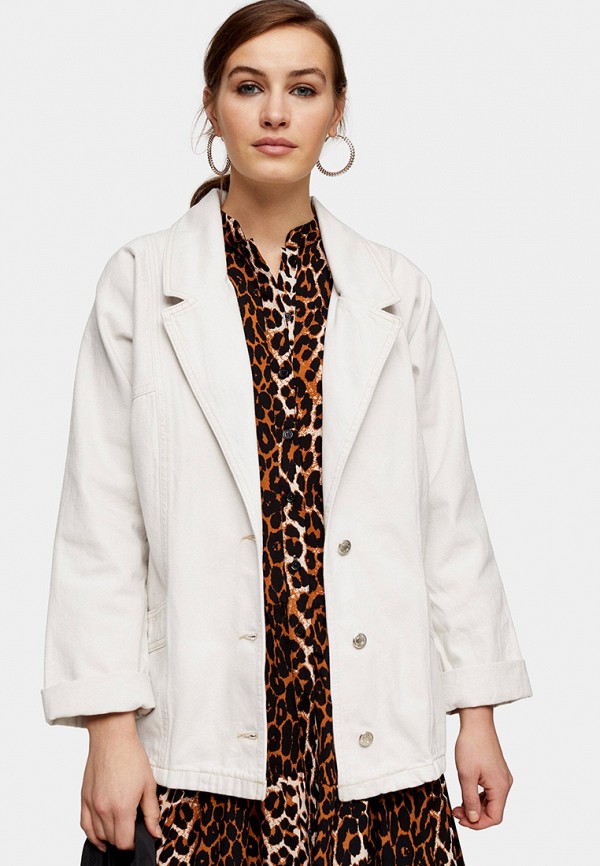 

Куртка джинсовая Topshop, Белый
