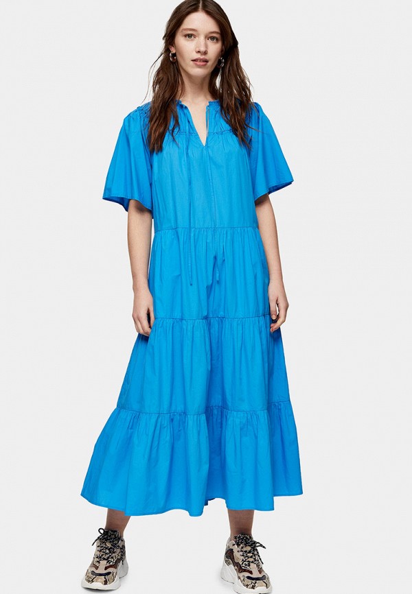 

Платье Topshop, Синий, Topshop TO029EWJGKC4
