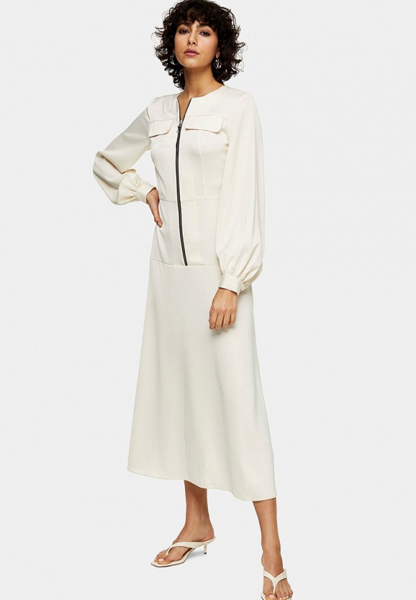 

Платье Topshop, Бежевый