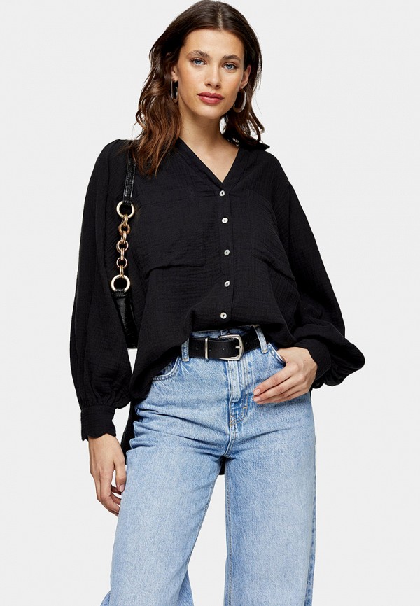 

Блуза Topshop, Черный, Topshop TO029EWJGKD6
