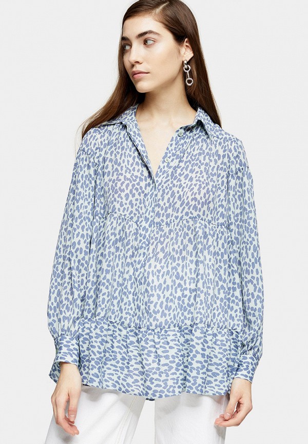 

Блуза Topshop, Голубой