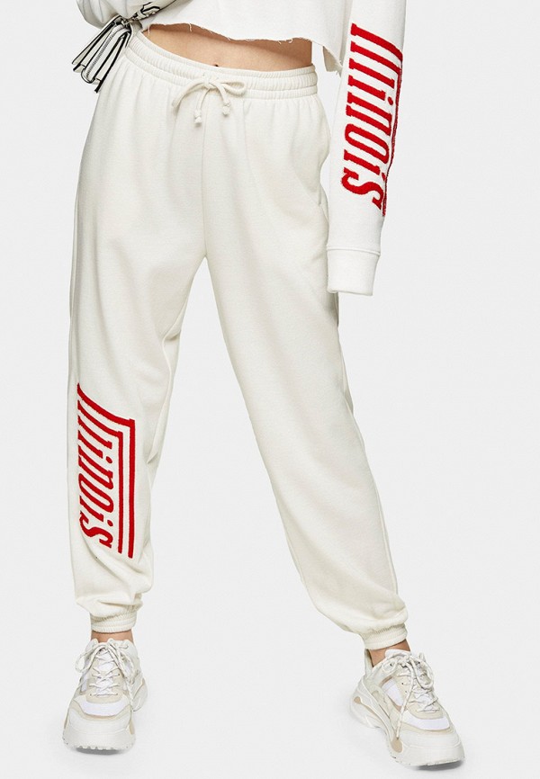 

Брюки спортивные Topshop, Белый, Topshop TO029EWJGKI4