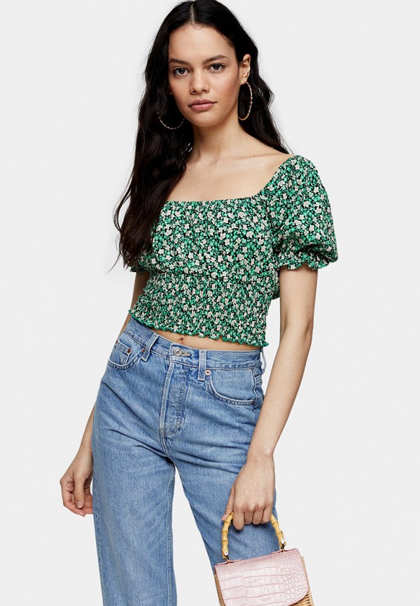 

Топ Topshop, Зеленый, Topshop TO029EWJNZU8