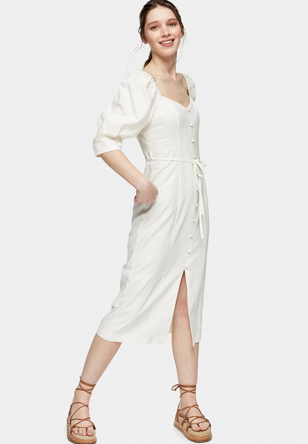 

Платье Topshop, Белый, Topshop TO029EWJNZV3