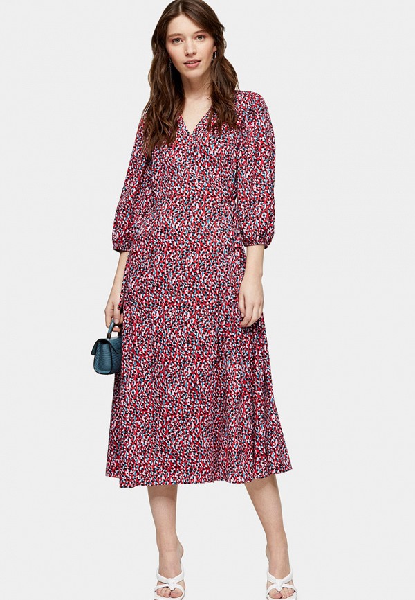 

Платье Topshop, Бордовый, Topshop TO029EWJNZV6