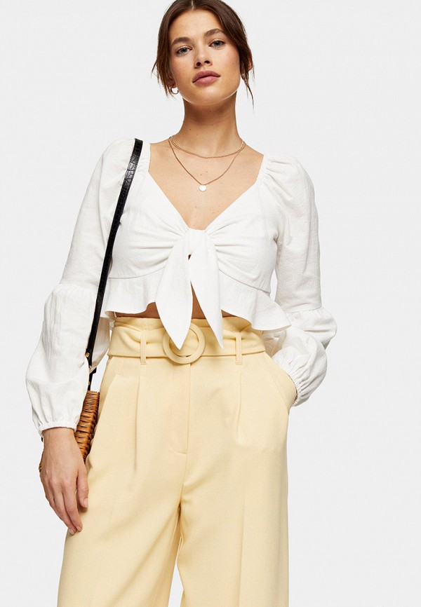 

Блуза Topshop, Белый, Topshop TO029EWJNZW1