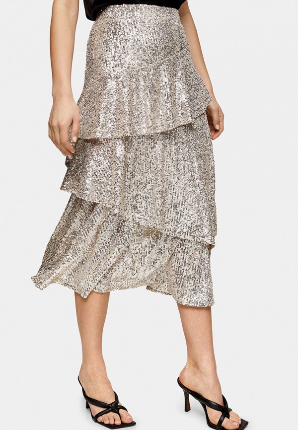 

Юбка Topshop, Серебряный