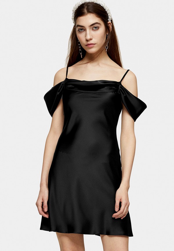 

Платье Topshop, Черный, Topshop TO029EWJRGS4