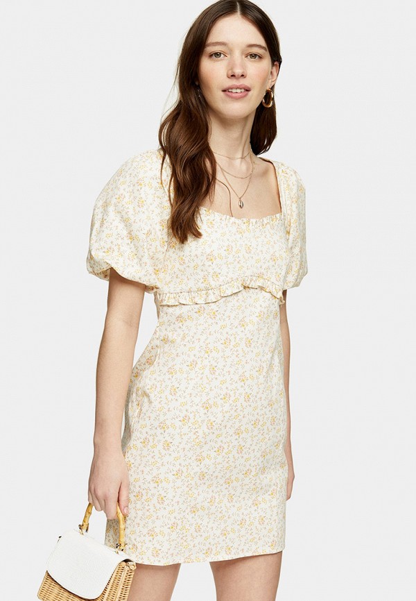 

Платье Topshop, Бежевый