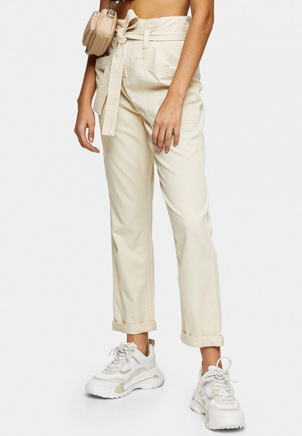 

Брюки Topshop, Бежевый, Topshop TO029EWJYJK1