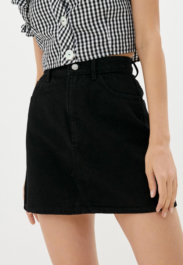

Юбка джинсовая Topshop, Черный