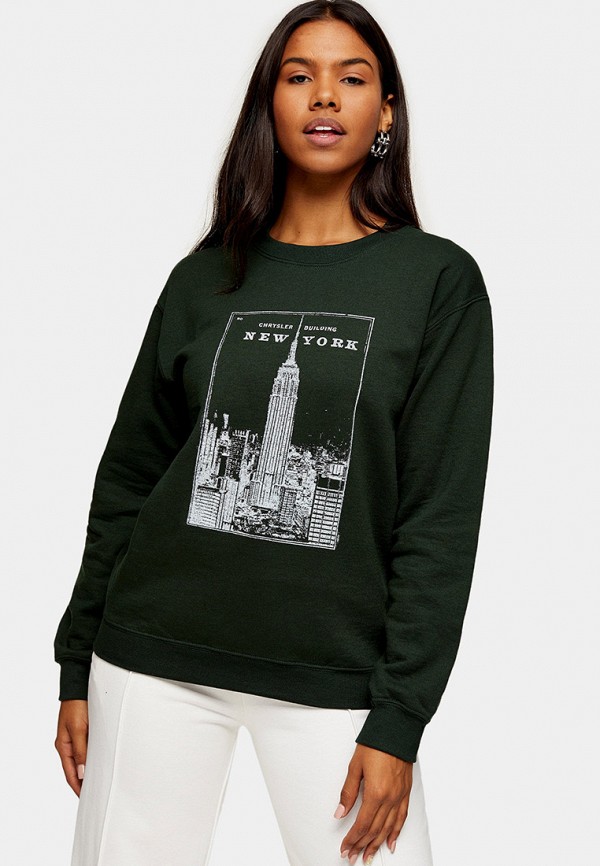 

Свитшот Topshop, Зеленый