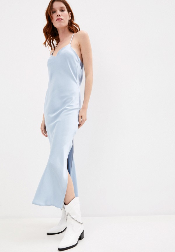 

Платье Topshop, Голубой, Topshop TO029EWKFNF7