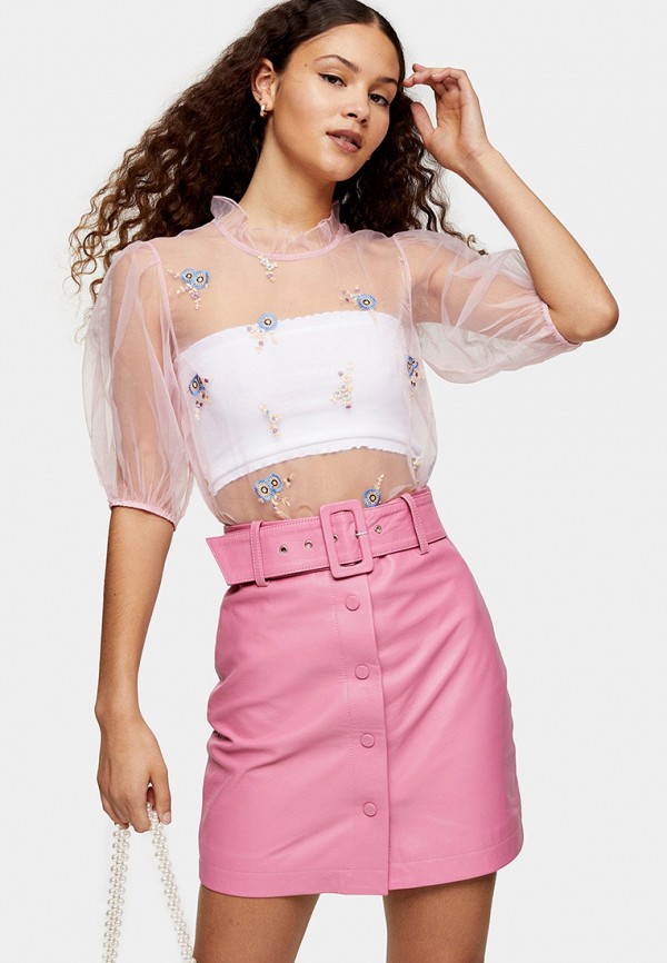 

Блуза Topshop, Розовый