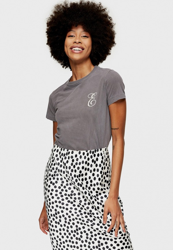 

Футболка Topshop, Серый, Topshop TO029EWKMNG6