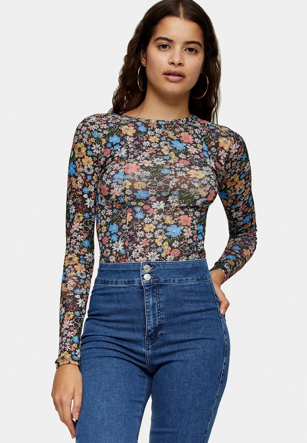 

Лонгслив Topshop, Мультиколор, Topshop TO029EWKMNI0