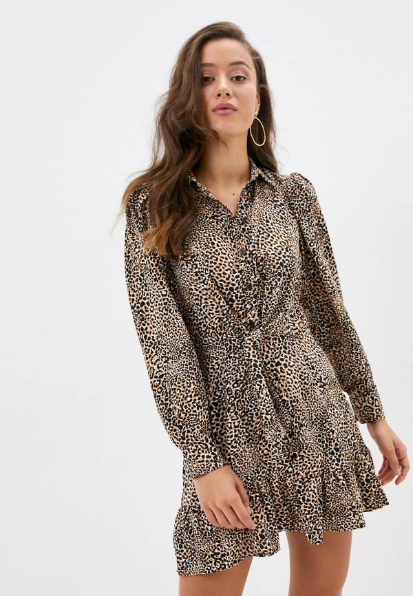 

Платье Topshop, Коричневый, Topshop TO029EWKMNI6