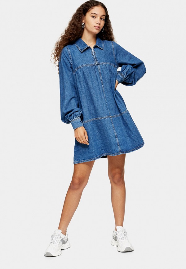 

Платье Topshop, Синий
