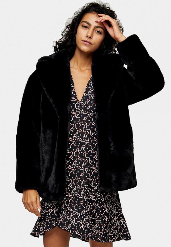 

Шуба Topshop, Черный