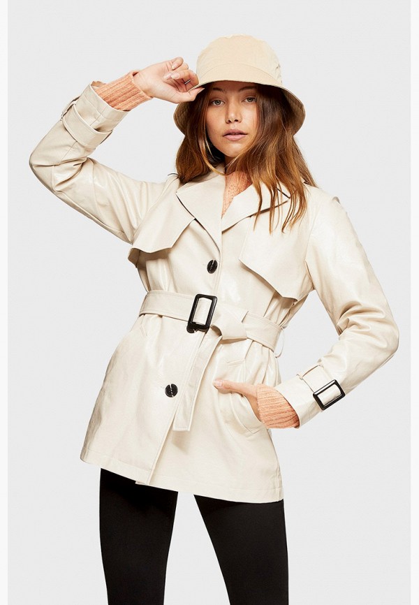 

Плащ Topshop, Бежевый