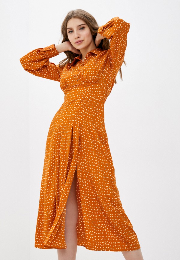 

Платье Topshop, Оранжевый