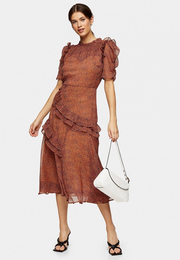 

Платье Topshop, Бордовый