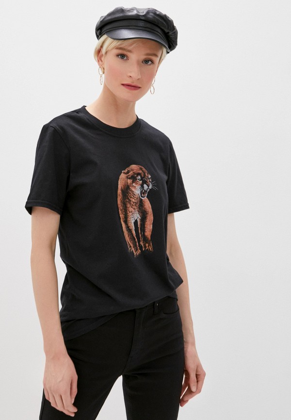 

Футболка Topshop, Черный, Topshop TO029EWLFLJ5