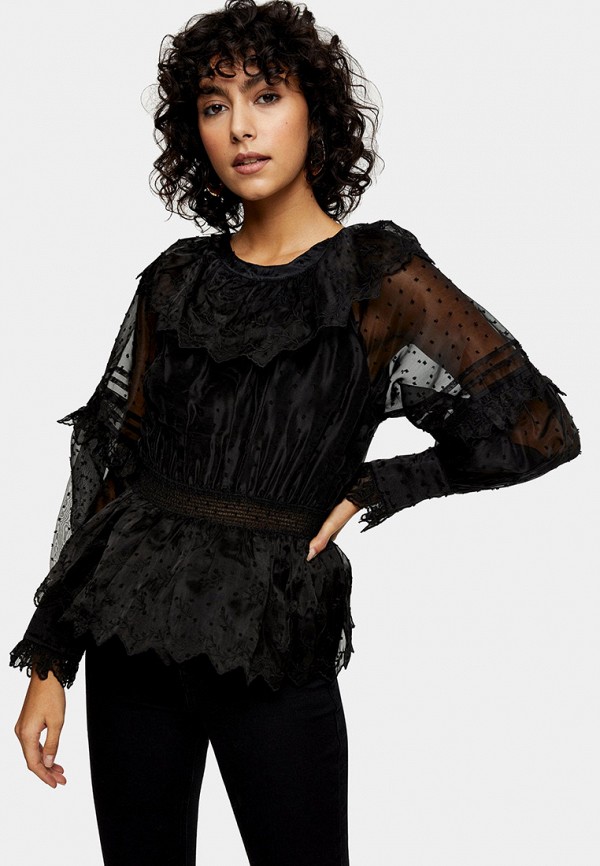

Блуза Topshop, Черный