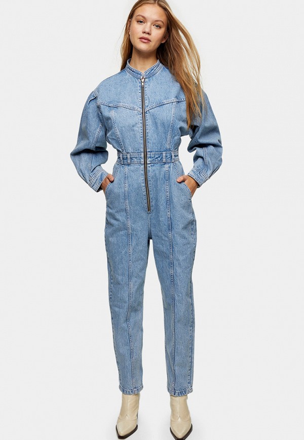 

Комбинезон джинсовый Topshop, Голубой