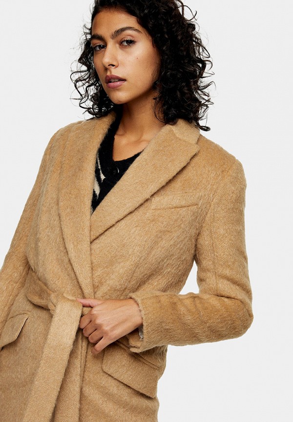 

Пальто Topshop, Бежевый
