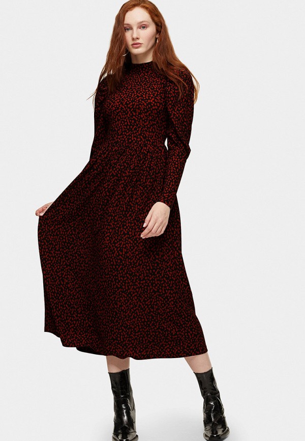 

Платье Topshop, Бордовый