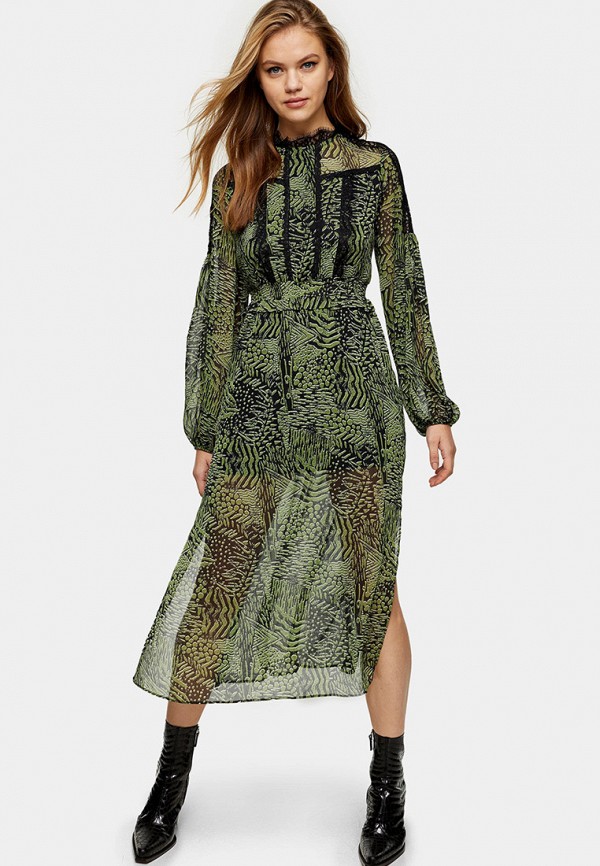 

Платье Topshop, Зеленый