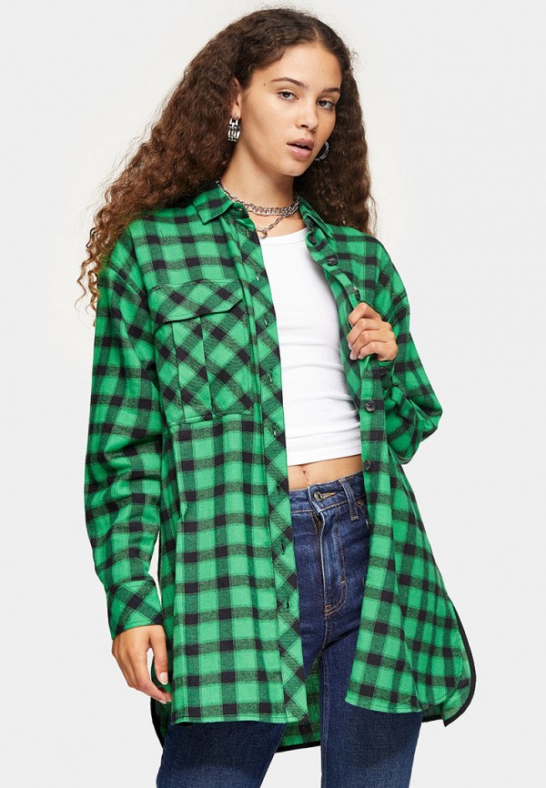 

Рубашка Topshop, Зеленый