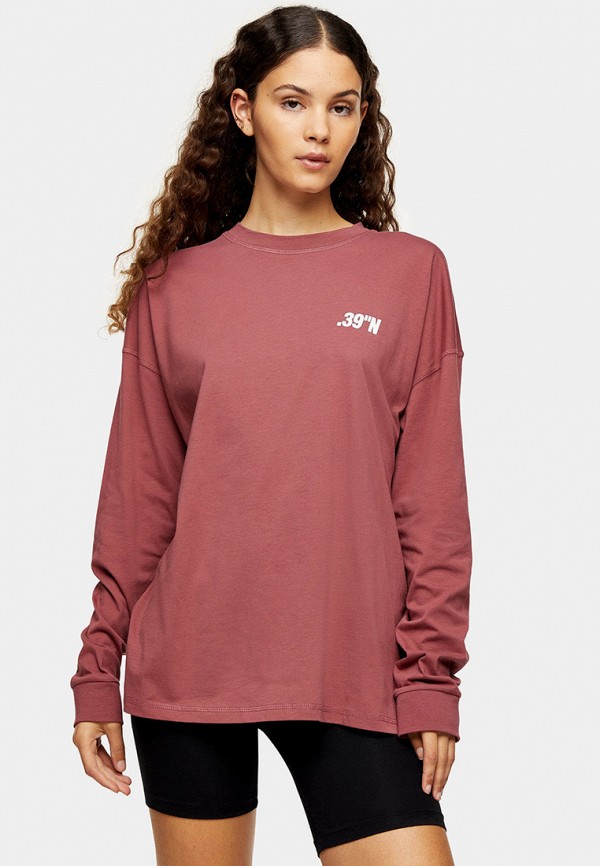 

Лонгслив спортивный Topshop, Розовый