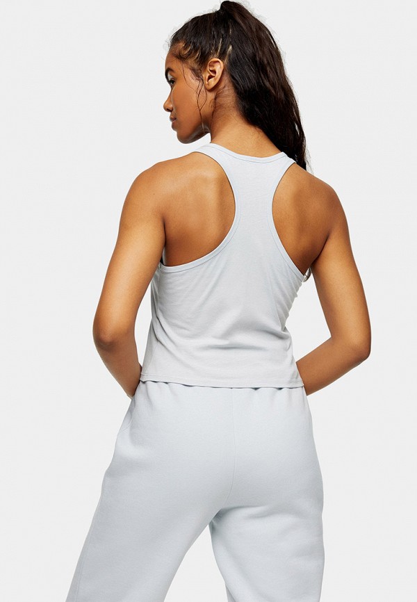 

Топ спортивный Topshop, Серый, Topshop TO029EWLPIU3