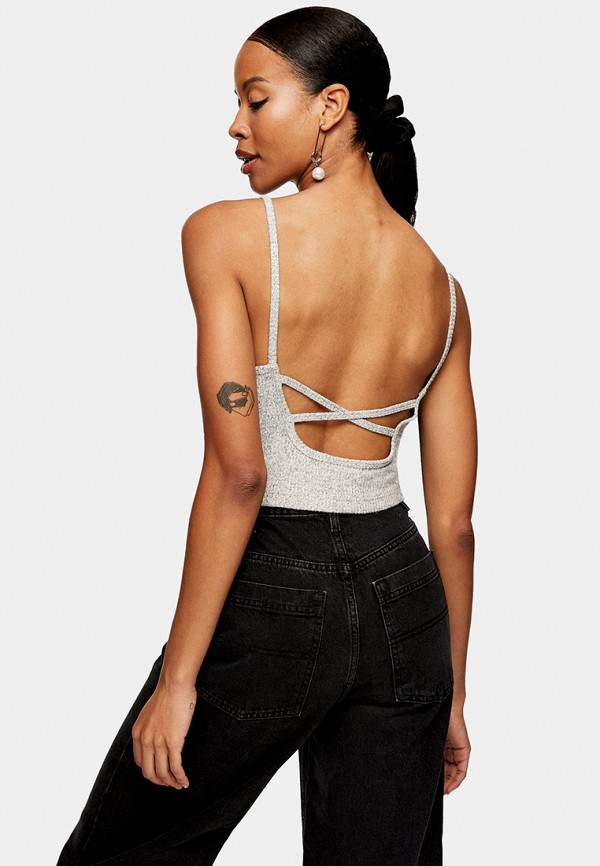 

Майка Topshop, Серый