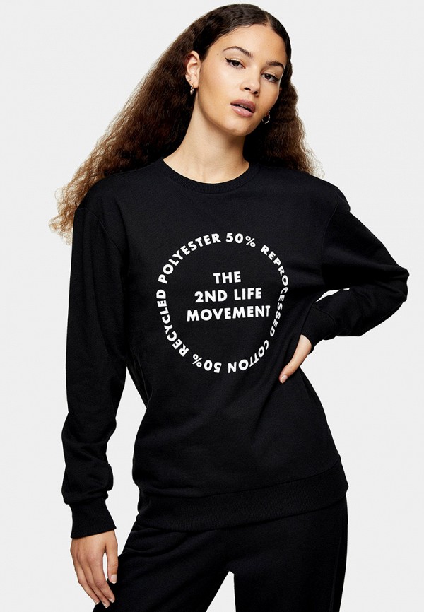 

Свитшот Topshop, Черный