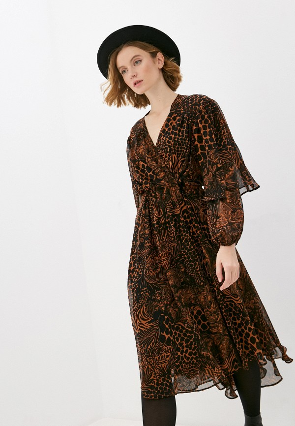 

Платье Topshop, Коричневый, Topshop TO029EWLRID1