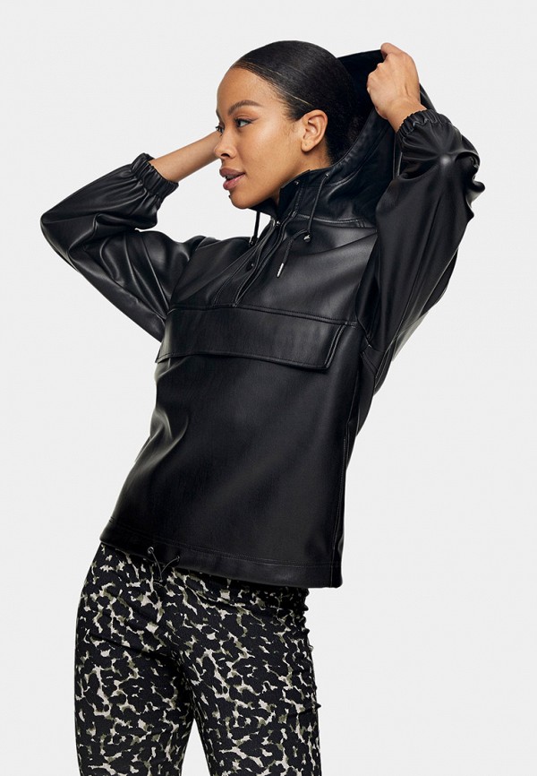 

Куртка кожаная Topshop, Черный