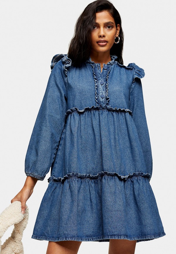 фото Платье джинсовое topshop